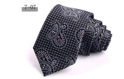 men's striped jacquard necktie, view 10 - MRSLM