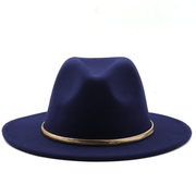 wool cotton fedora jazz hat, view 9 - MRSLM