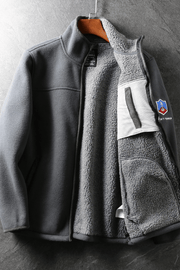 Men's fleece soft shell jacket, view 5 - MRSLM