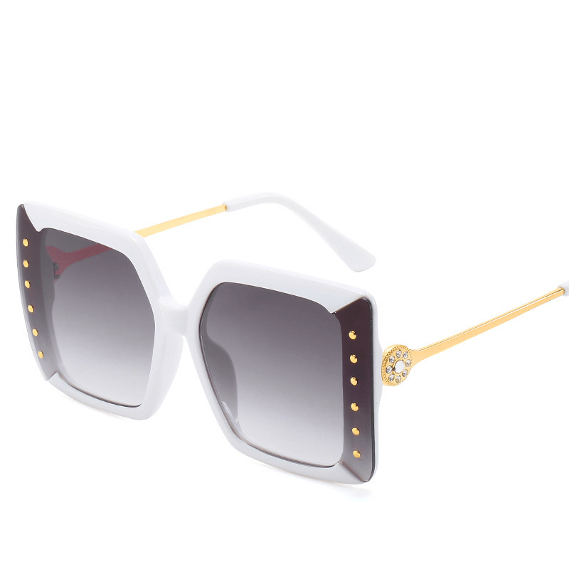 Women's large square sunglasses, view 8 - MRSLM