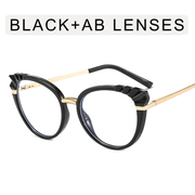 crystal TR90 butterfly glasses frame, view 3 - MRSLM