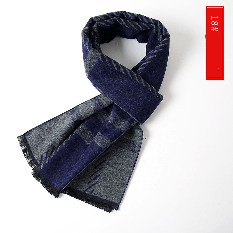 imitation cashmere scarf, view 21 - MRSLM