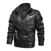 men's stand collar jacket, view 4 - MRSLM