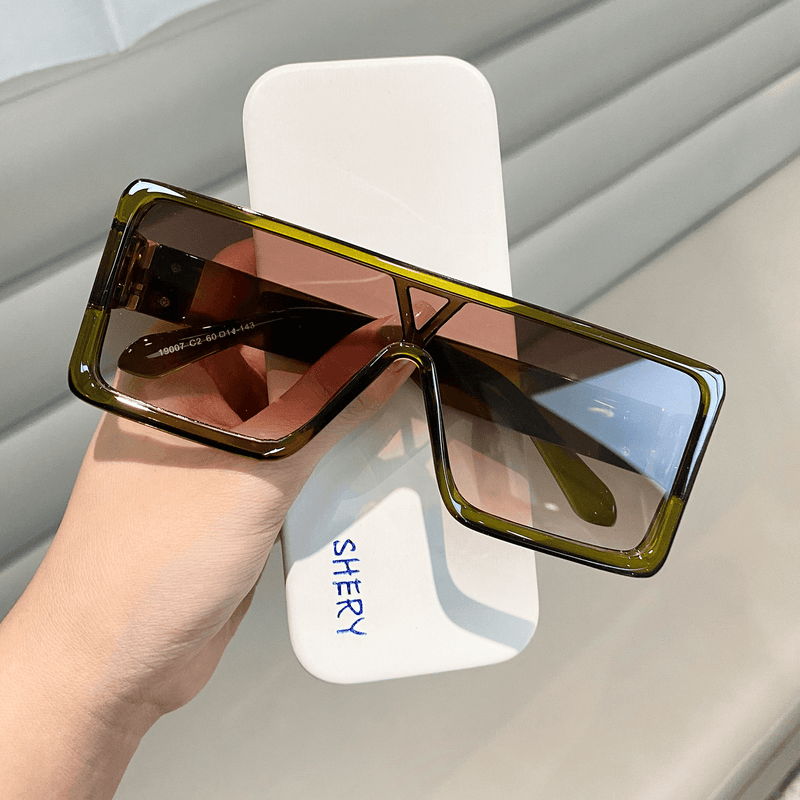 large frame one-piece sunglasses, view 5 - MRSLM