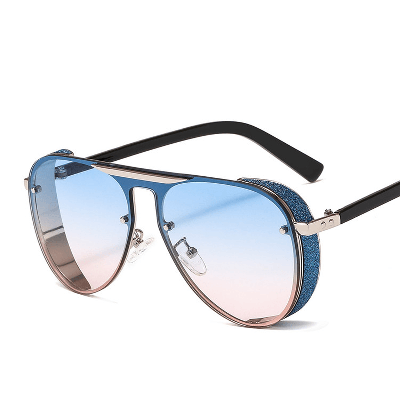 one-piece color sunglasses, view 7 - MRSLM