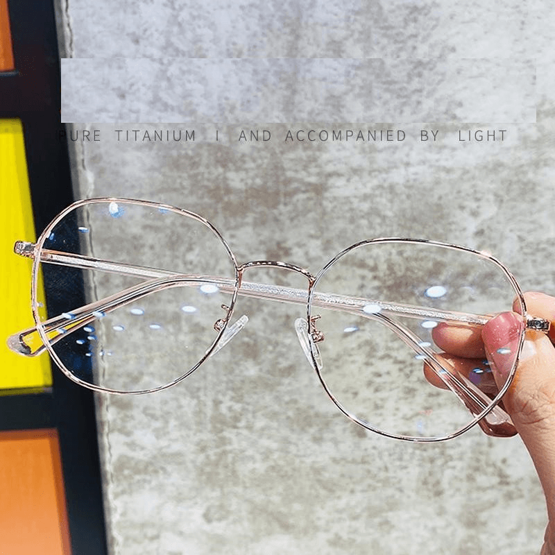 women's ultralight polygon glasses, view 5 - MRSLM