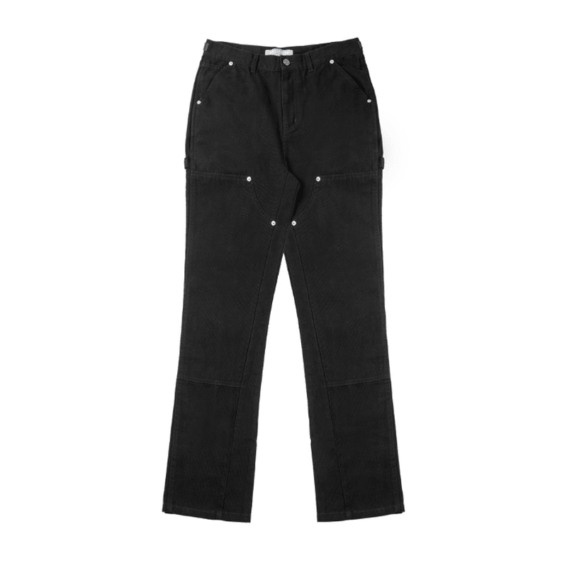 flared casual overalls with zipper - MRSLM