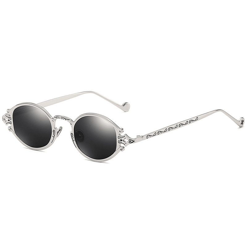 steampunk oval sunglasses, view 4 - MRSLM
