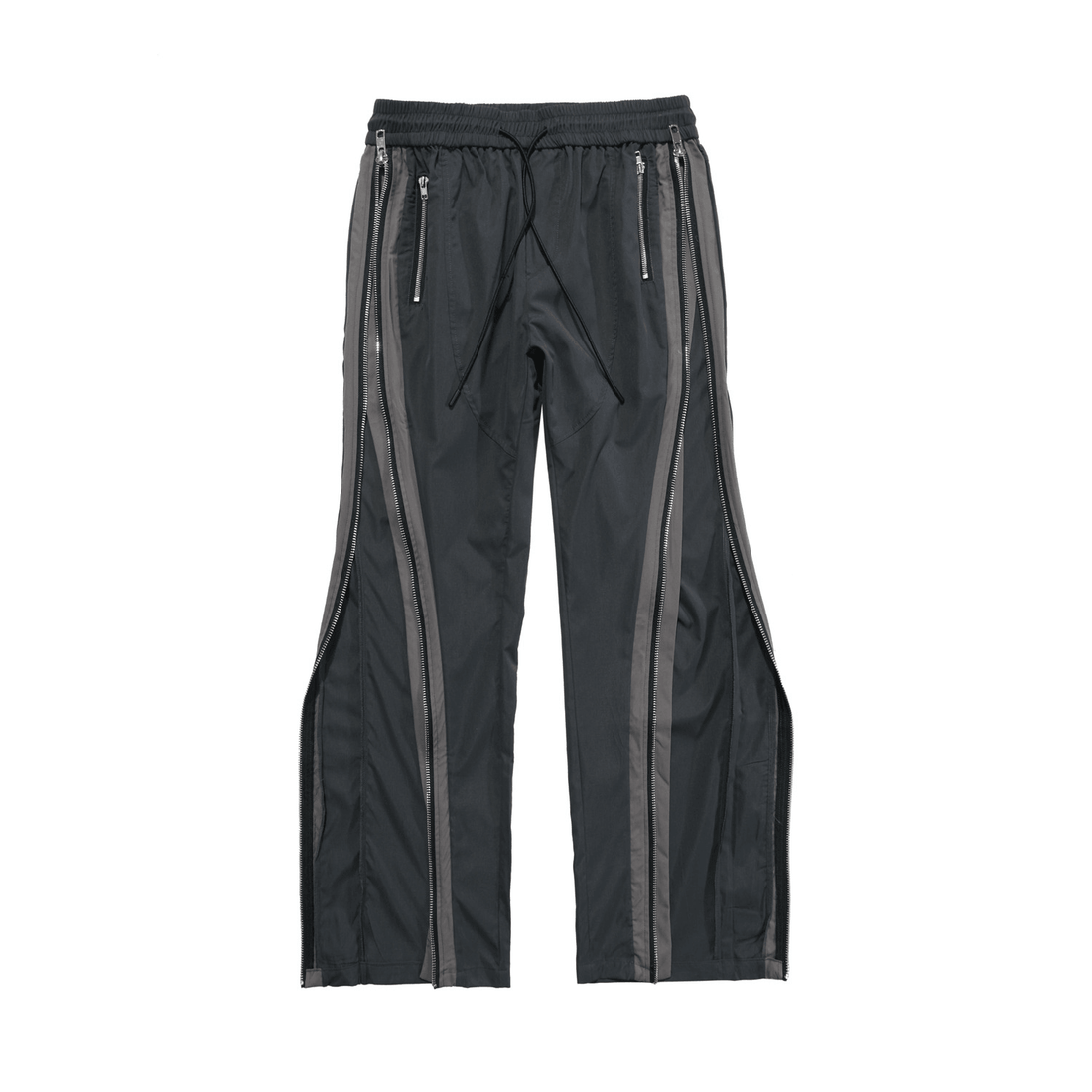 Autumn Street Vibe Straight Split Loose Wide Pants