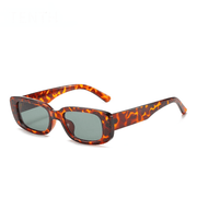 translucent thick frame sunglasses, view 8 - MRSLM