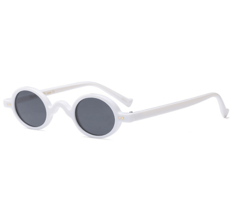 oval retro leopard sunglasses, view 6 - MRSLM