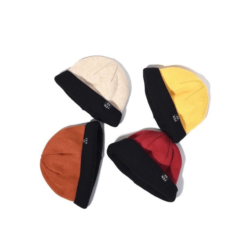 knitted cotton hat, view 2 - MRSLM