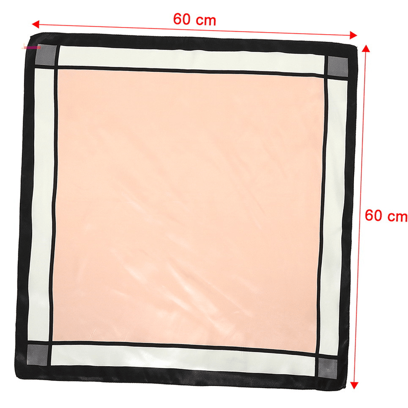 Printed small square hair scarf, view 7 - MRSLM