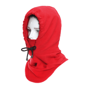 polar fleece cycling hood, view 9 - MRSLM