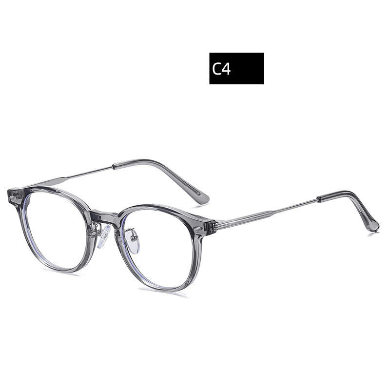 retro TR90 flat mirror glasses, view 5 - MRSLM