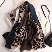 leopard print neck shawl - MRSLM