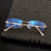 Women's rimless reading glasses, view 3 - MRSLM