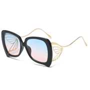 retro butterfly sunglasses, view 2 - MRSLM