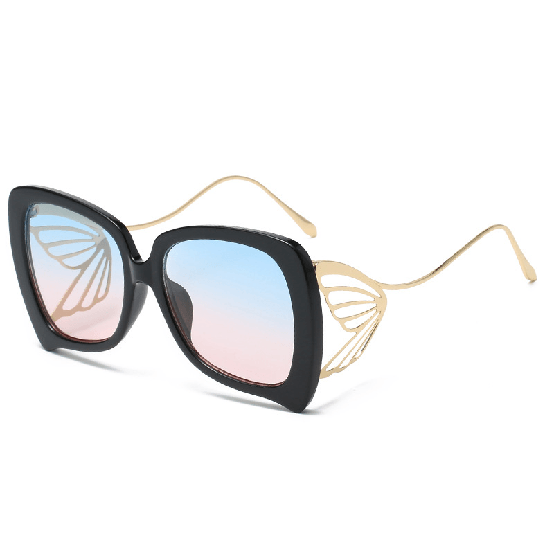 retro butterfly sunglasses, view 2 - MRSLM