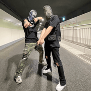 camouflage face mask headgear, view 5 - MRSLM