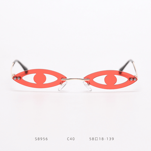 funny eye shape party sunglasses - MRSLM