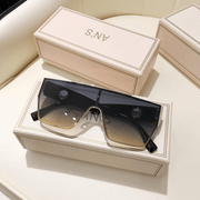 big frame square anti-UV sunglasses, view 4 - MRSLM