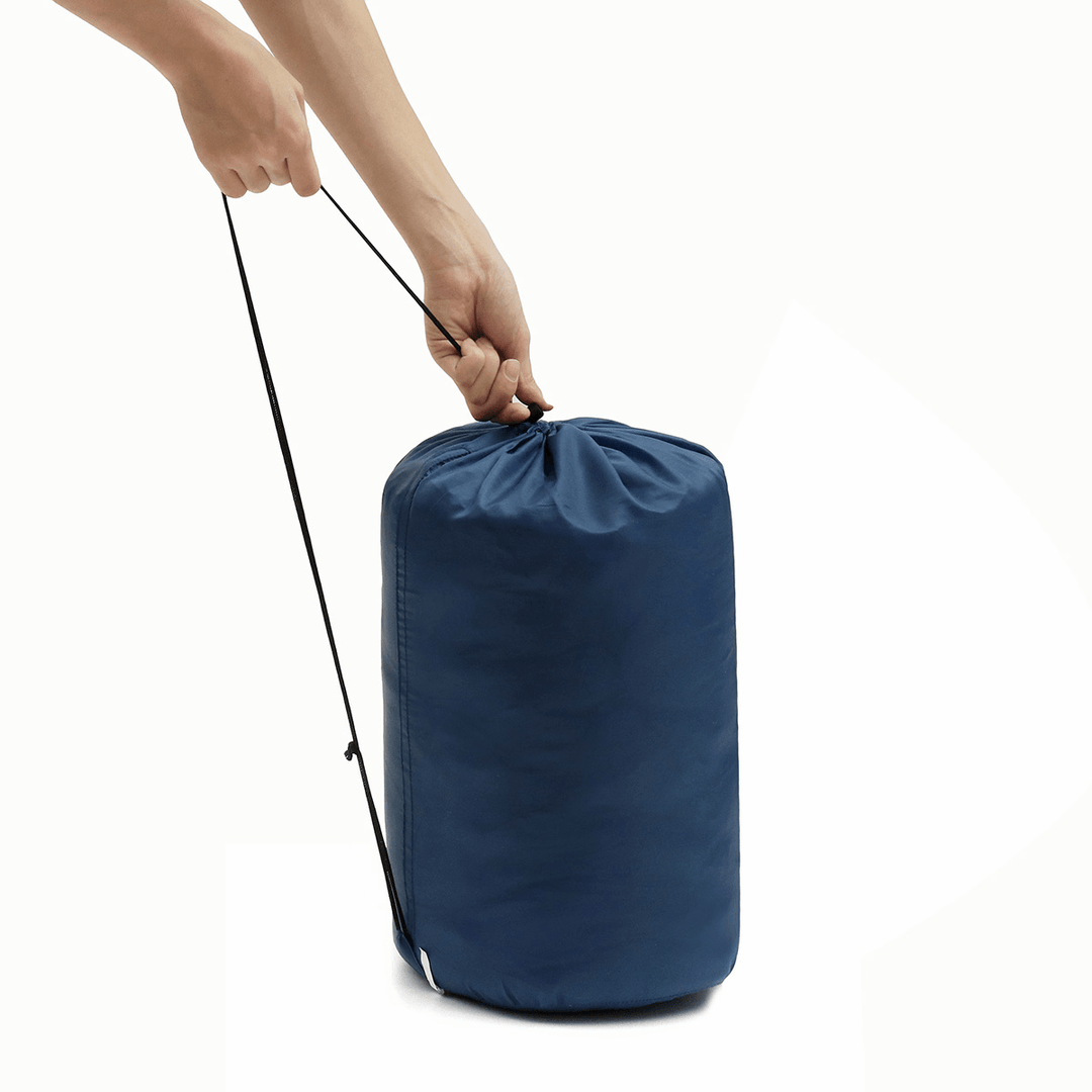 10X75Cm Waterproof Camping Envelope Sleeping Bag Outdoor Hiking Backpacking Sleeping Bag with Compression Sack Case - MRSLM