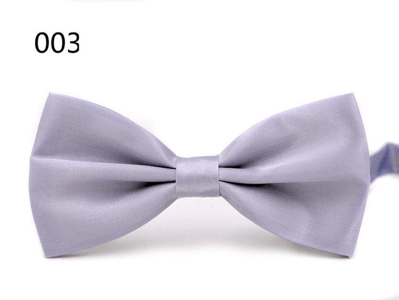 solid color bow tie, view 13 - MRSLM