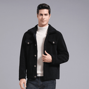 men's grain fleece multi-pocket jacket, view 4 - MRSLM