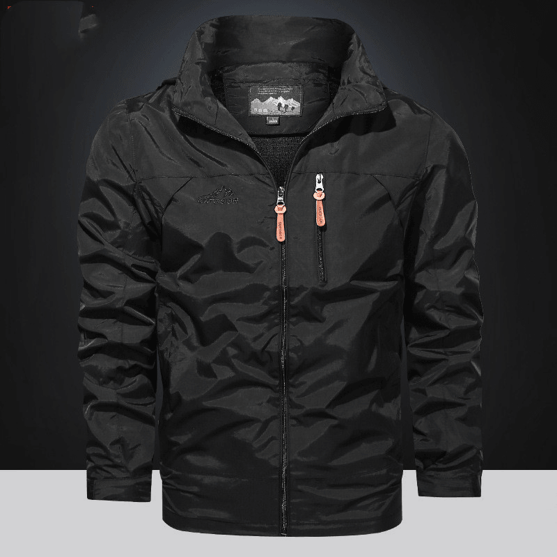 windproof casual hooded jacket - MRSLM