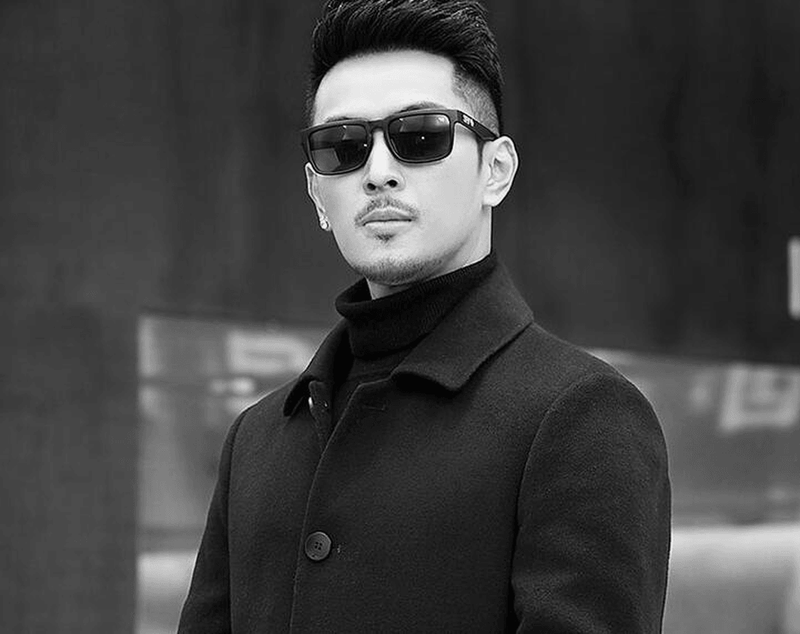 men's warm lapel coat, view 3 - MRSLM