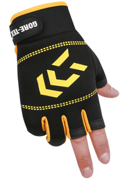 Three-finger ice silk fishing gloves, view 2 - MRSLM