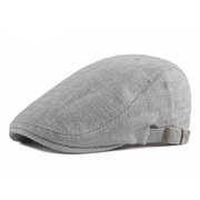 retro cotton beret, view 3 - MRSLM