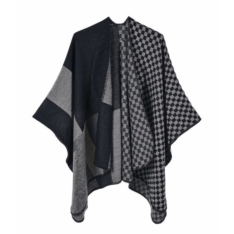 Women's warm printed scarf shawl, view 6 - MRSLM