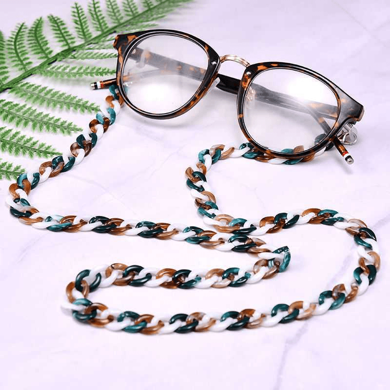 two-color glasses chain, view 5 - MRSLM