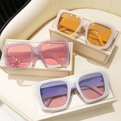 Women's large square sunglasses - MRSLM