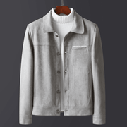 mens slim lapel velvet jacket, view 2 - MRSLM