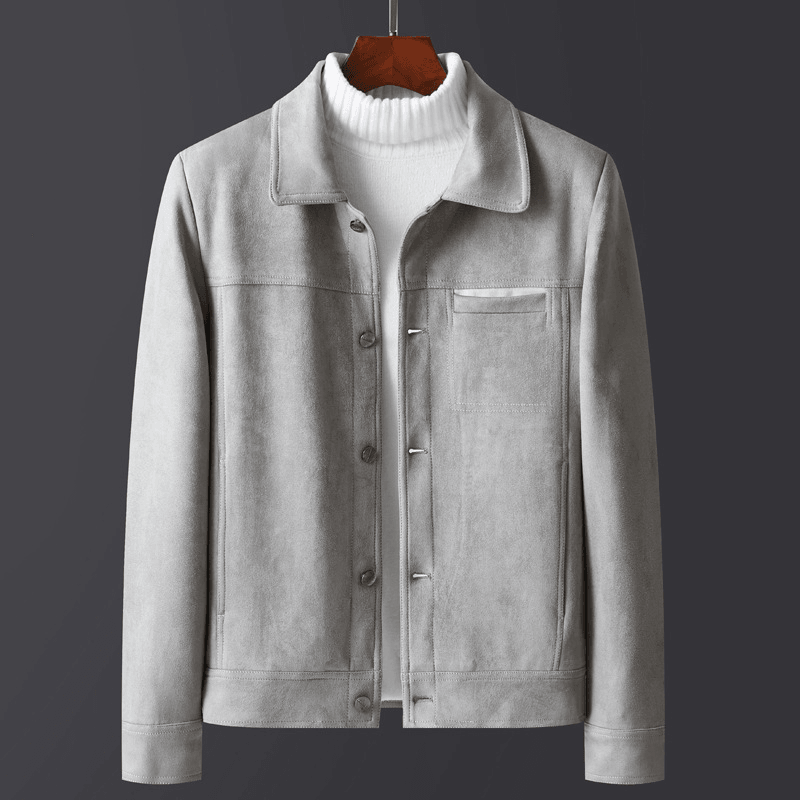 mens slim lapel velvet jacket, view 2 - MRSLM