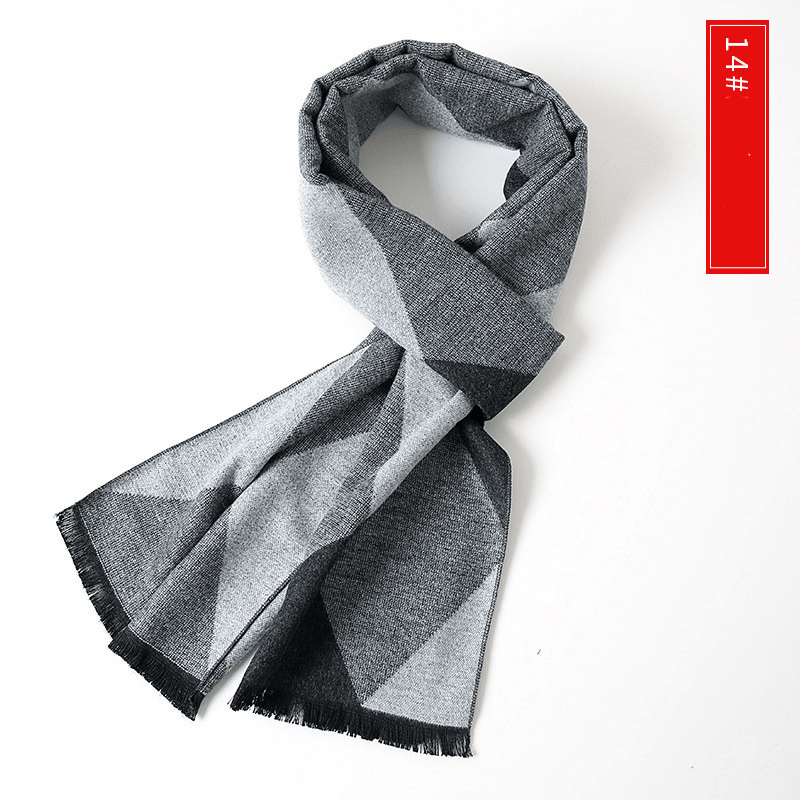imitation cashmere scarf, view 17 - MRSLM