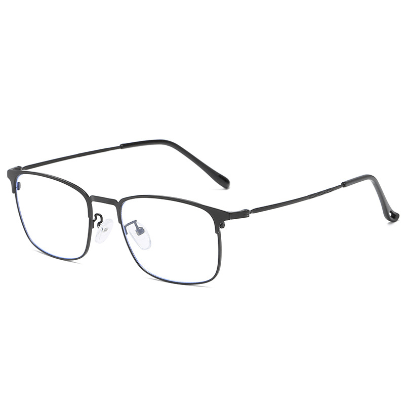 men's business full-frame flat glasses, view 4 - MRSLM