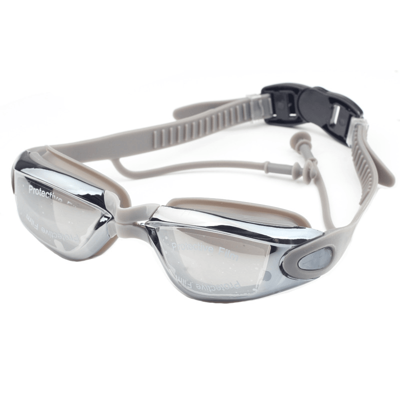 waterproof big frame swimming goggles, view 2 - MRSLM