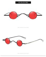 Punk retro hanging nose sunglasses, view 3 - MRSLM