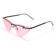Cat-eye triangle sunglasses, view 4 - MRSLM