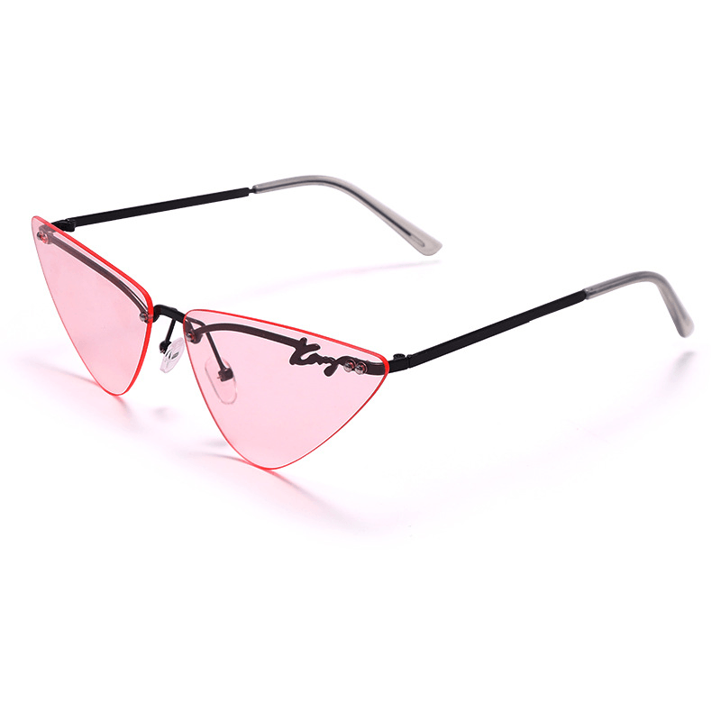 Cat-eye triangle sunglasses, view 4 - MRSLM