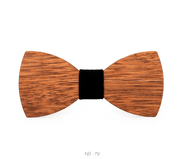 men's wood bow tie, view 9 - MRSLM