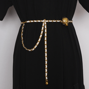 adjustable waist chain belt, view 2 - MRSLM