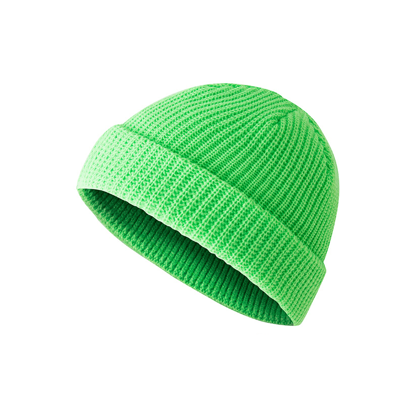 Retro short wool dome beanie hat, view 18 - MRSLM