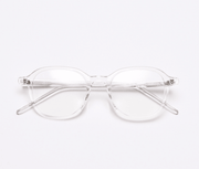 large transparent glasses frame, view 4 - MRSLM