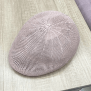 summer mesh beret cap with short brim, view 7 - MRSLM