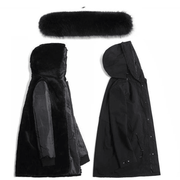 men's stand collar zip coat, view 2 - MRSLM